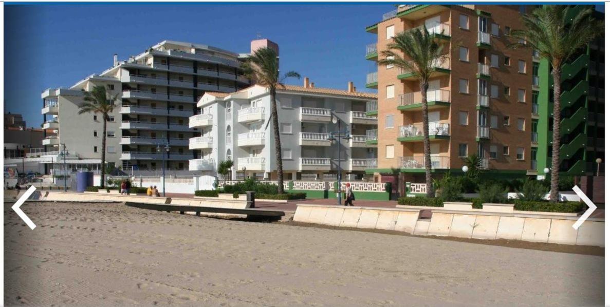The Beach Across The Street Peñíscola Exterior foto